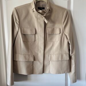 Ann Taylor Beige Blazer Jacket